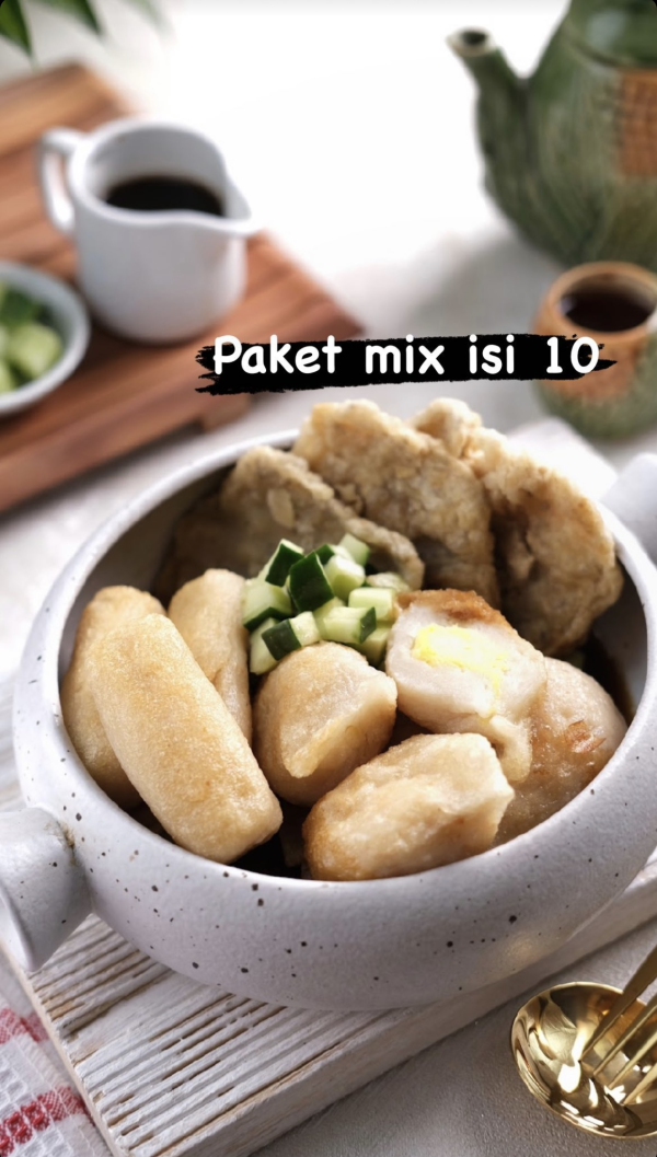 Pempek Mix Isi 10