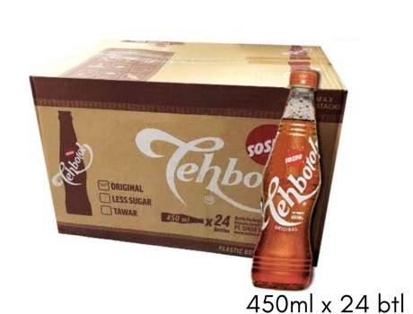 Teh SOSRO Teh Botol | Original or Less Sugar | BUNDLE 1 CTN